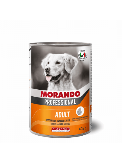 Morando Professional Κομματάκια Με Αρνί Ρύζι 405g